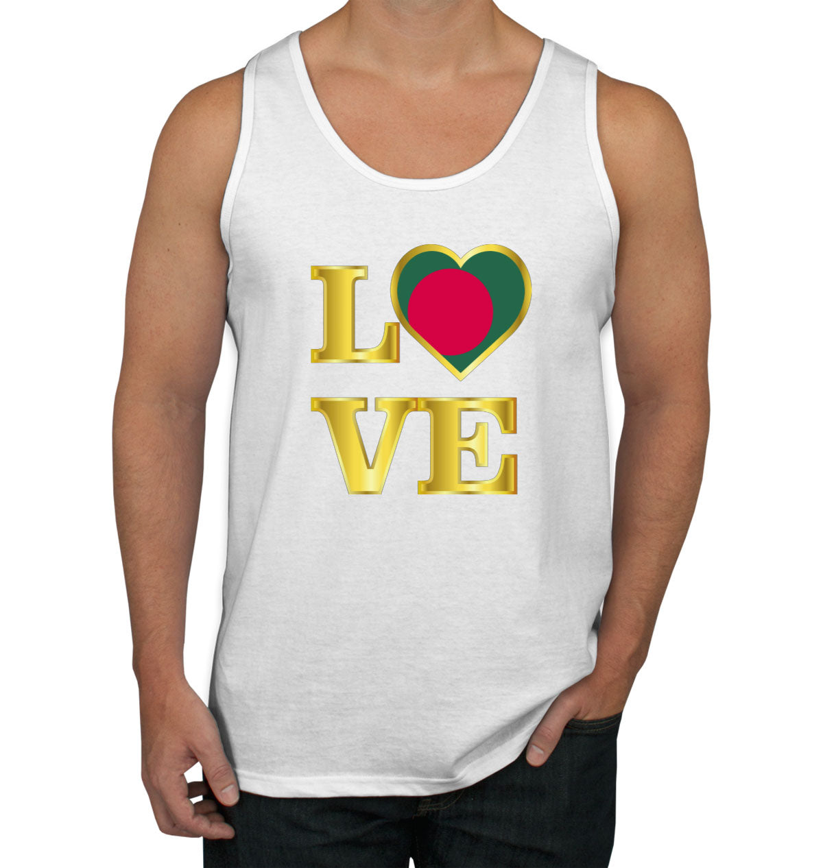 Bangladesh Love Men's Tank Top