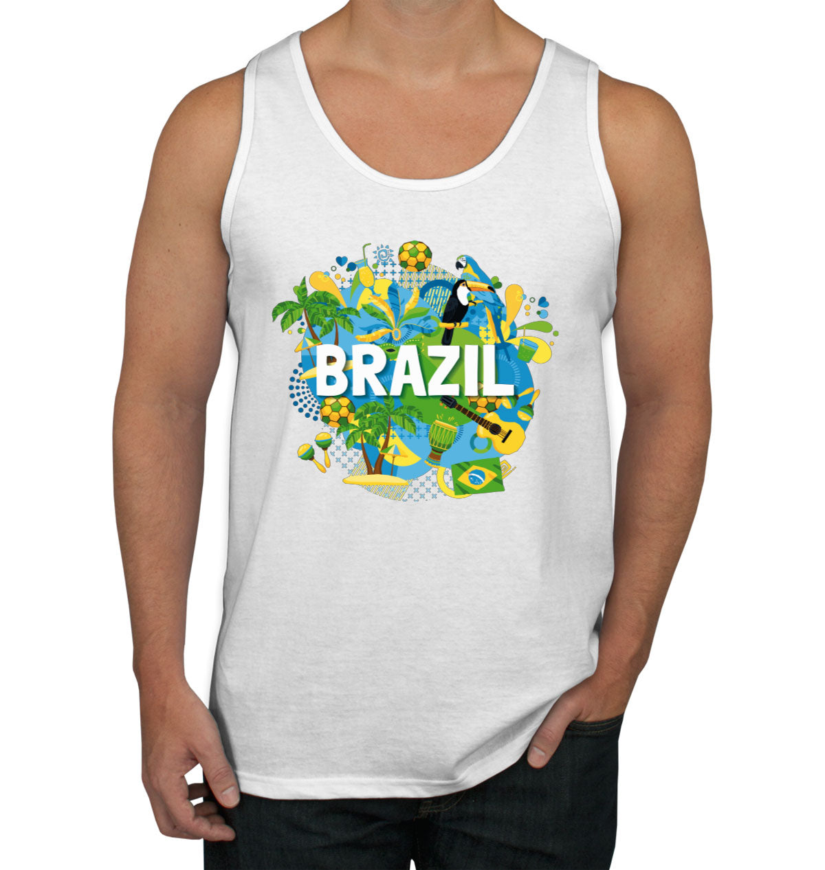 Brazil Men's Tank Top