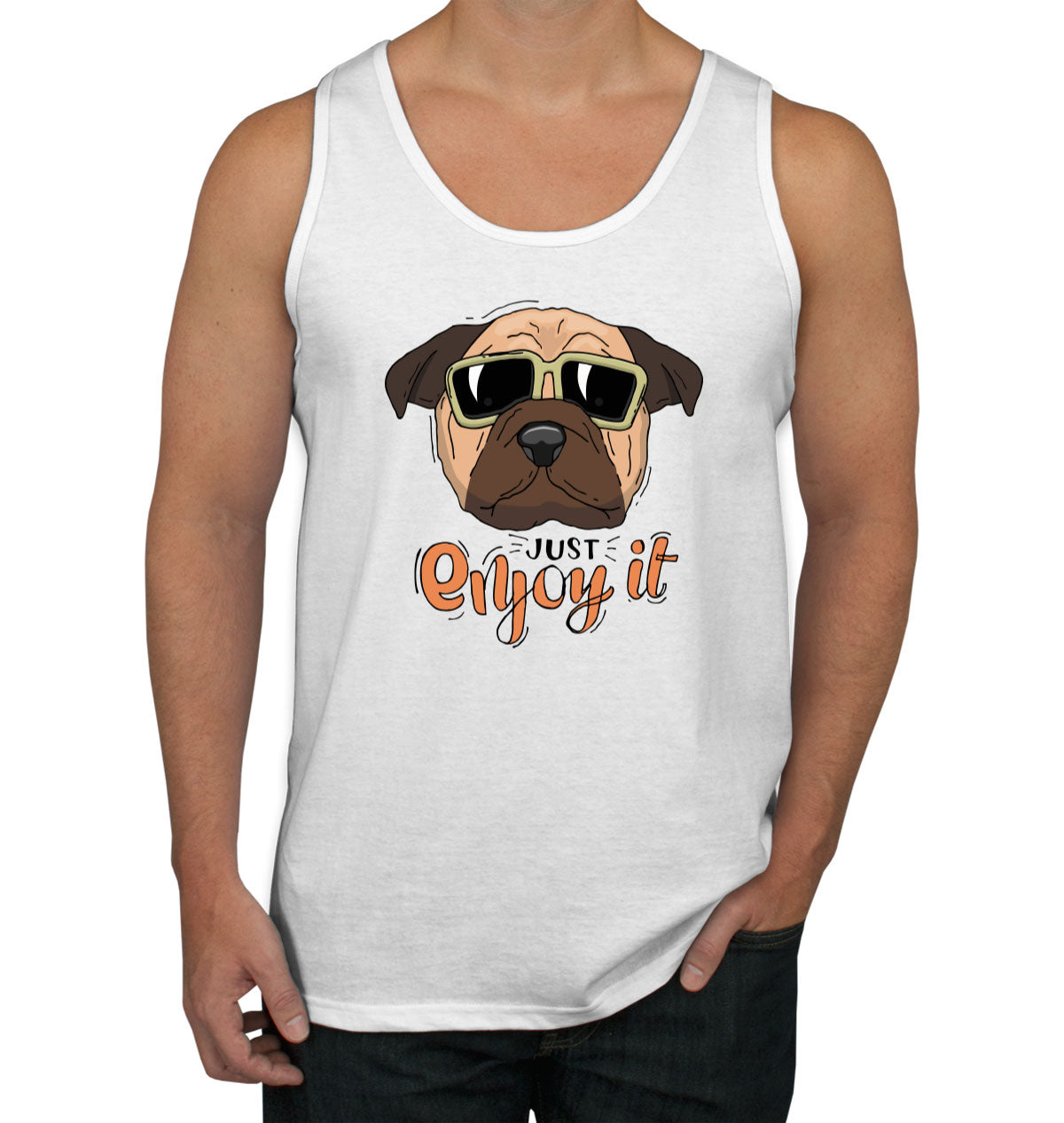 Cool Pug Men's Tank Top