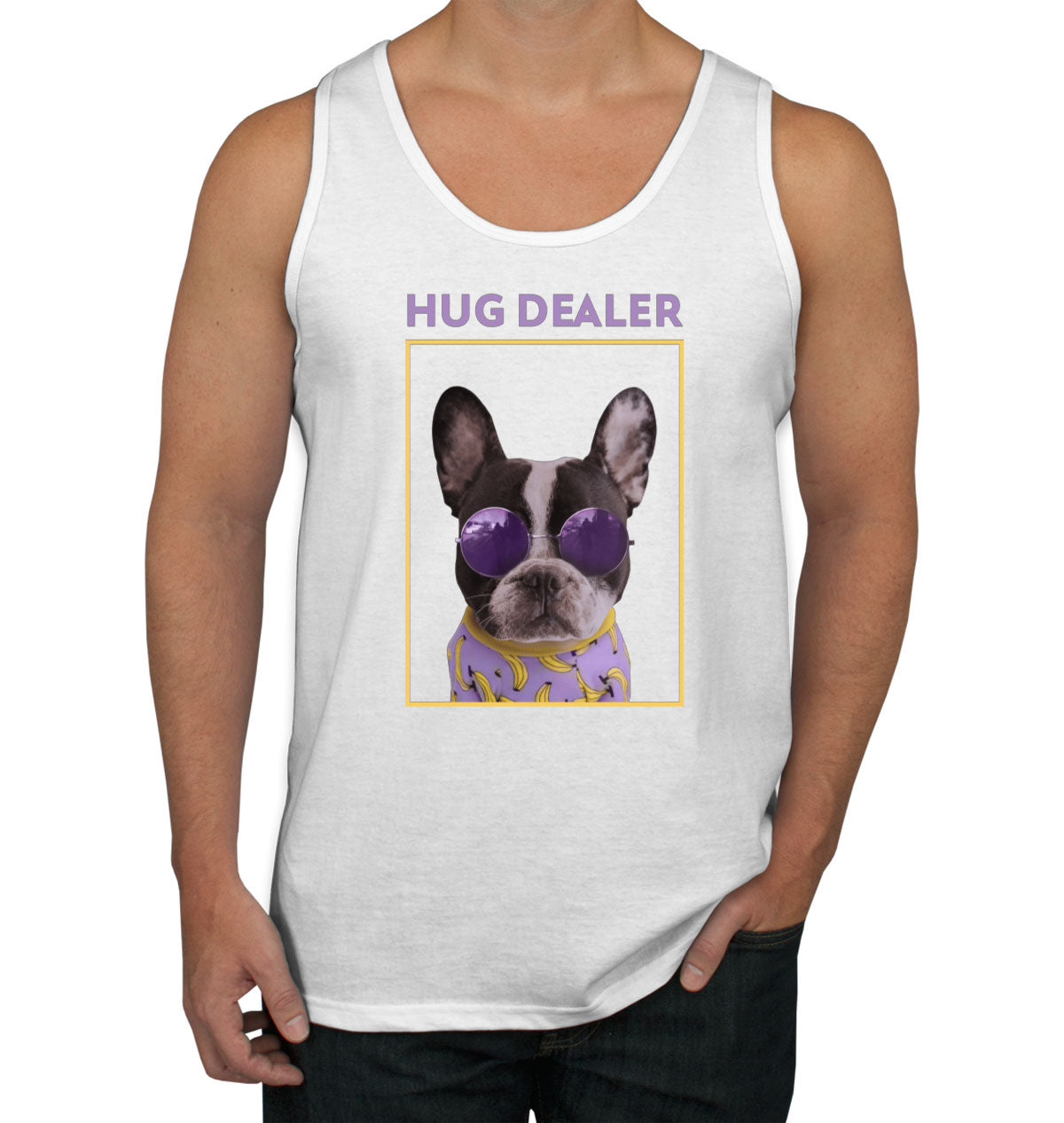 Hug Dealer Men's Tank Top