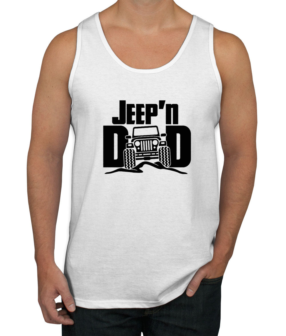 Jeep and Dad Men's Tank Top