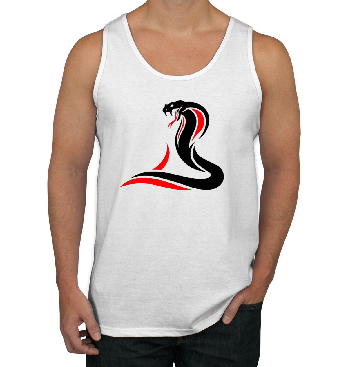 King Cobra Snake Men's Tank Top