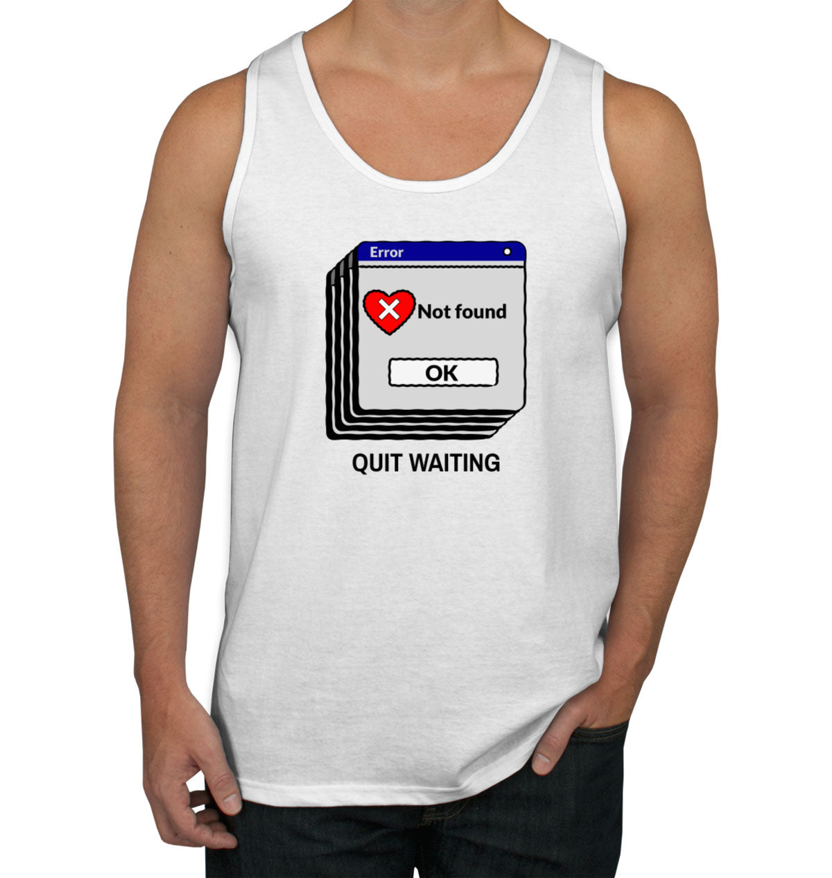 Love Not Found Men's Tank Top