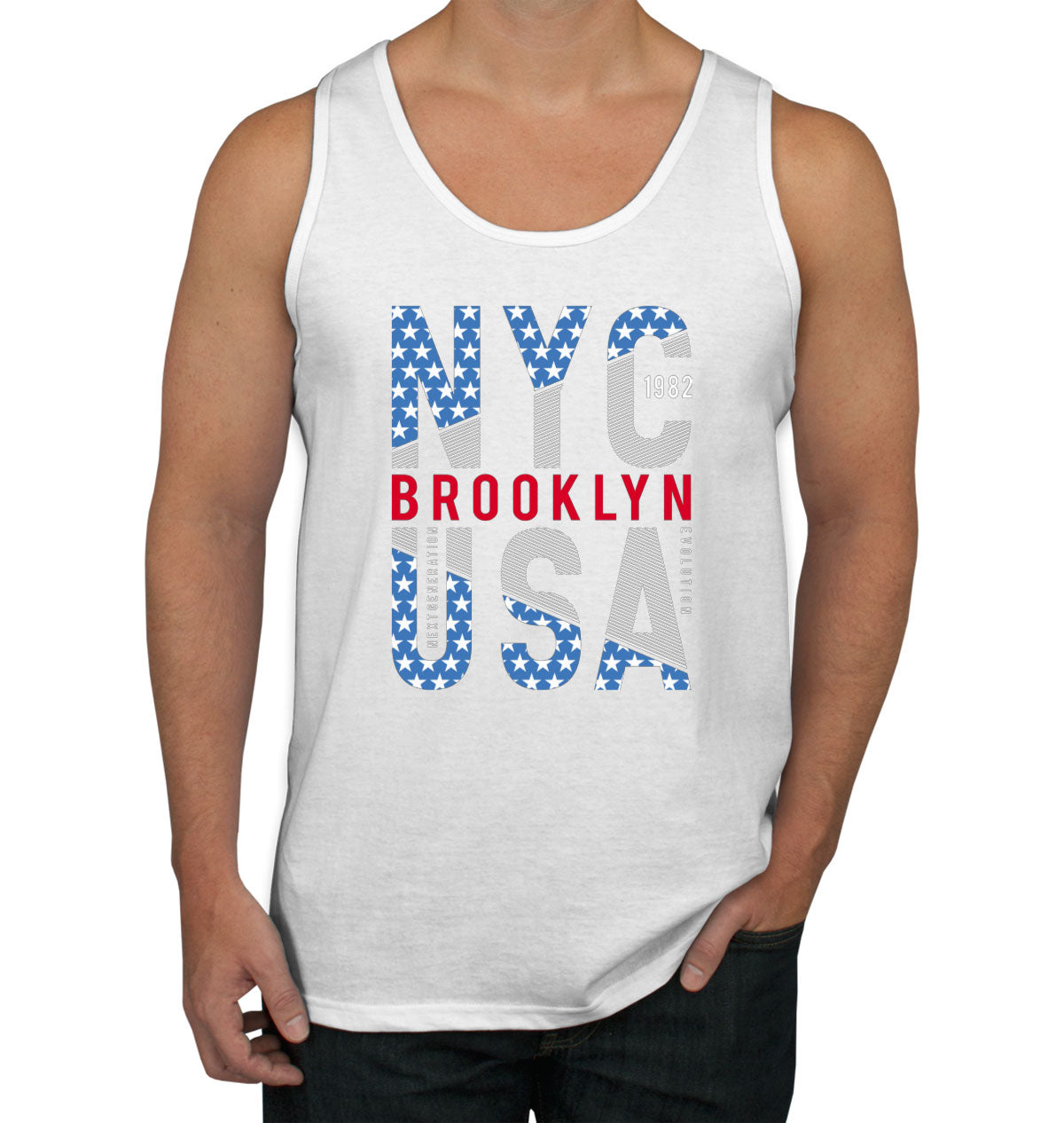 Brooklyn NYC USA Men's Tank Top