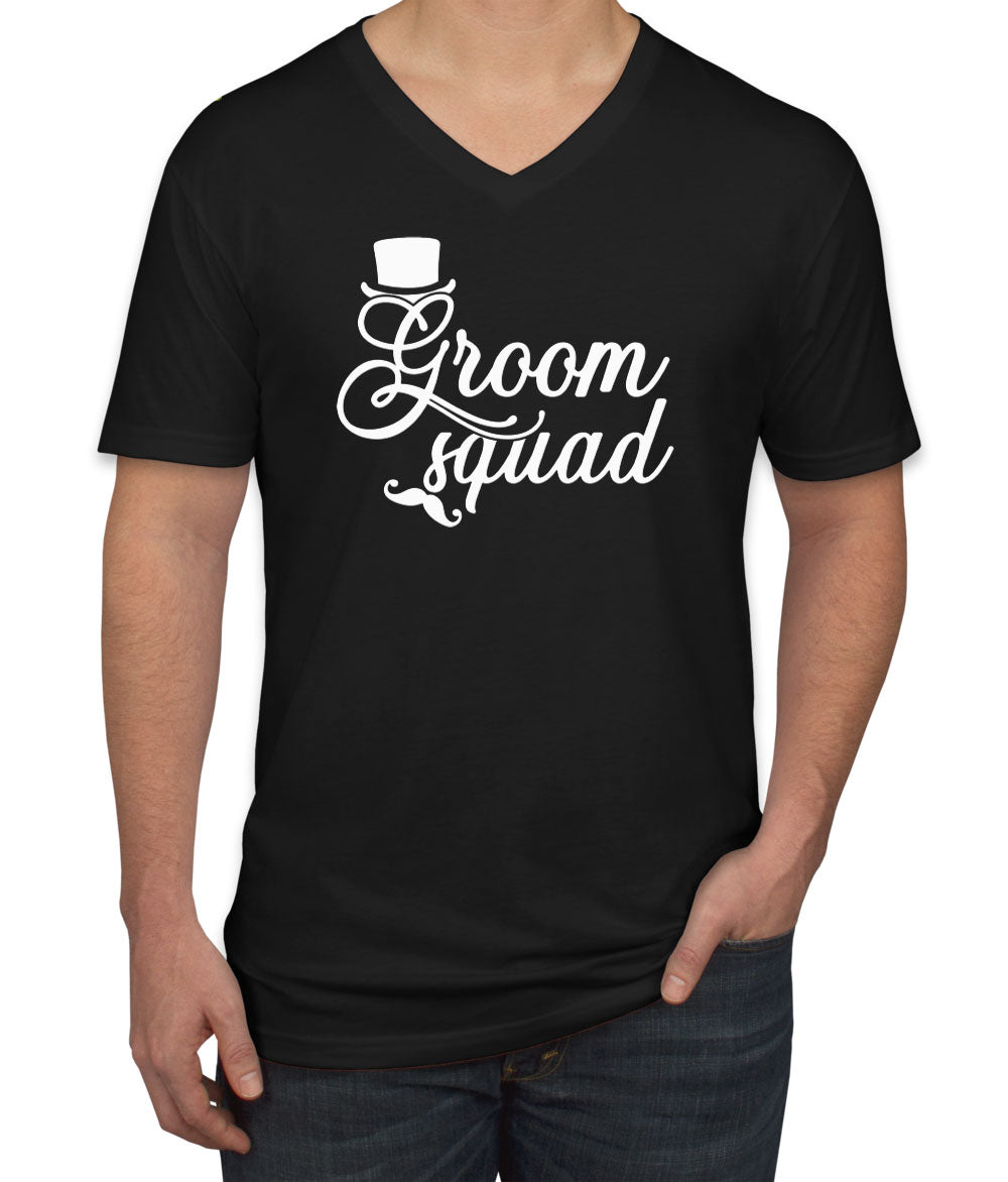 Groom Squad Men's V Neck T-shirt