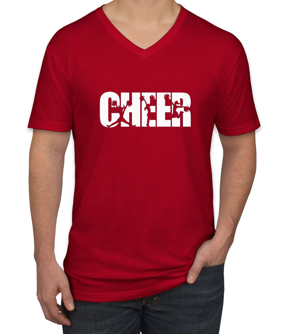 Cheer Men's V Neck T-shirt