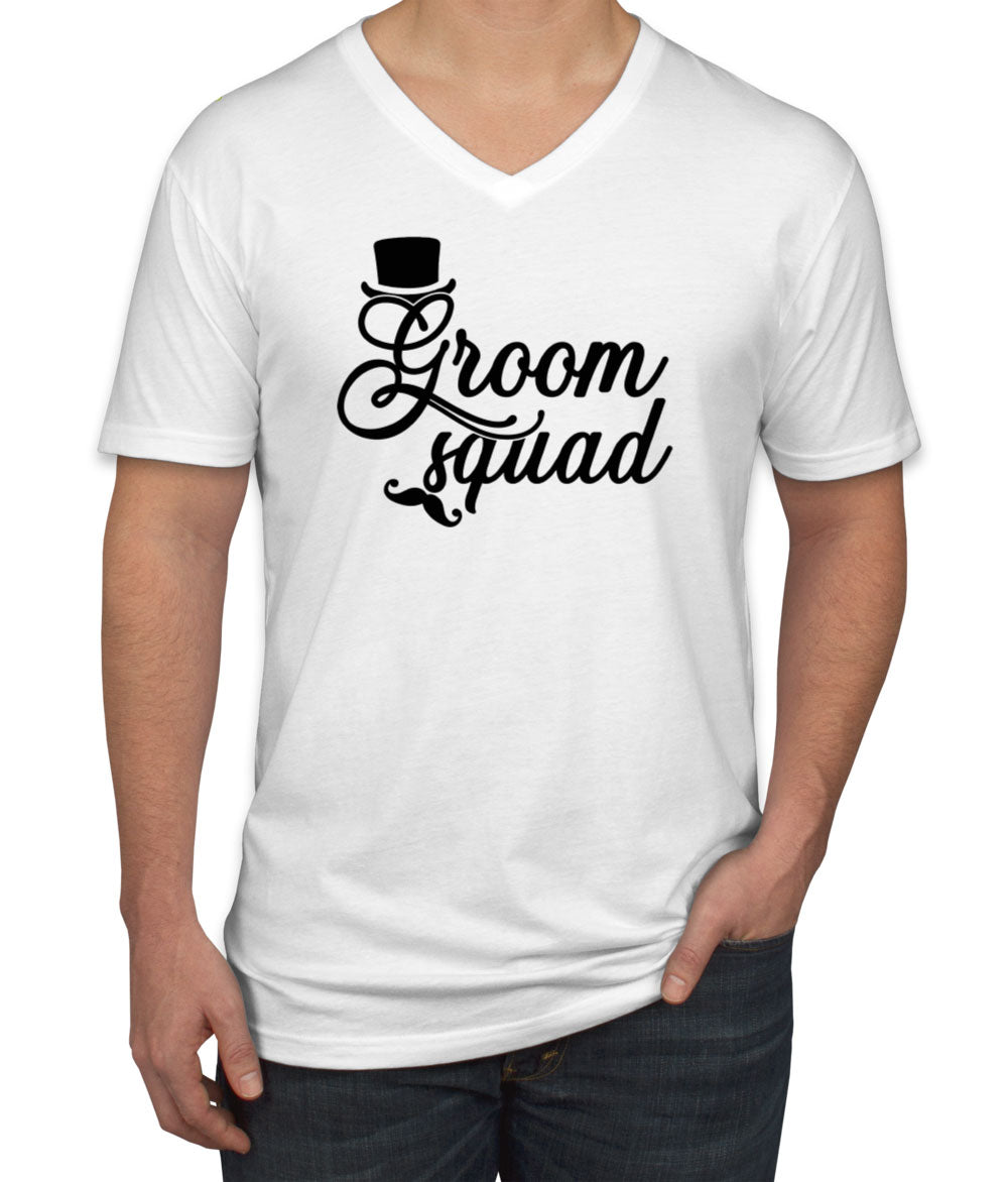 Groom Squad Men's V Neck T-shirt