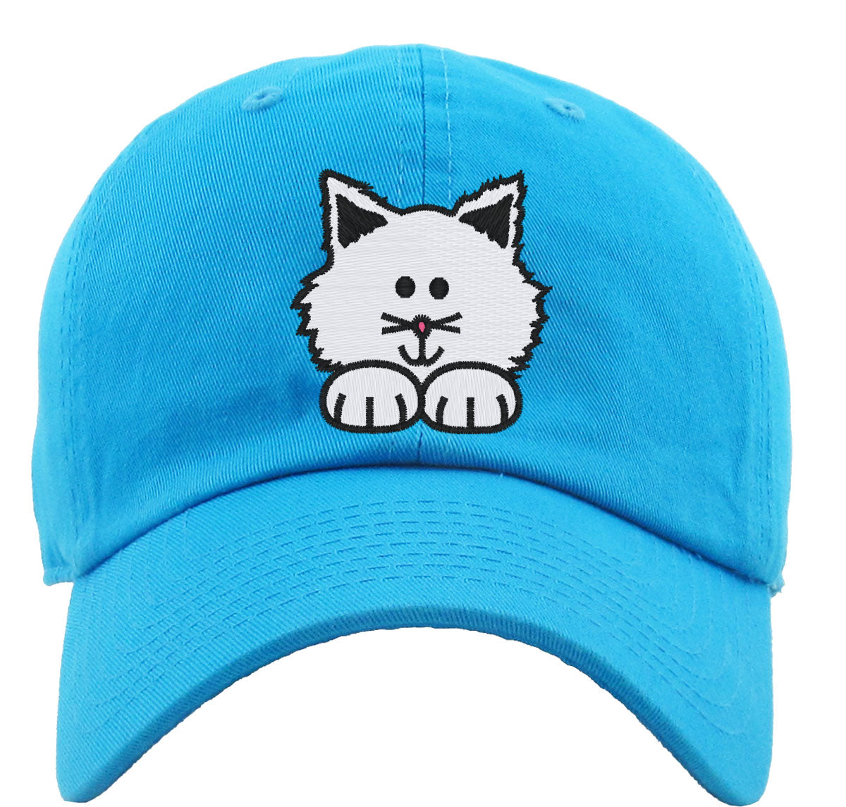 Cute Kitten Cat Premium Baseball Cap
