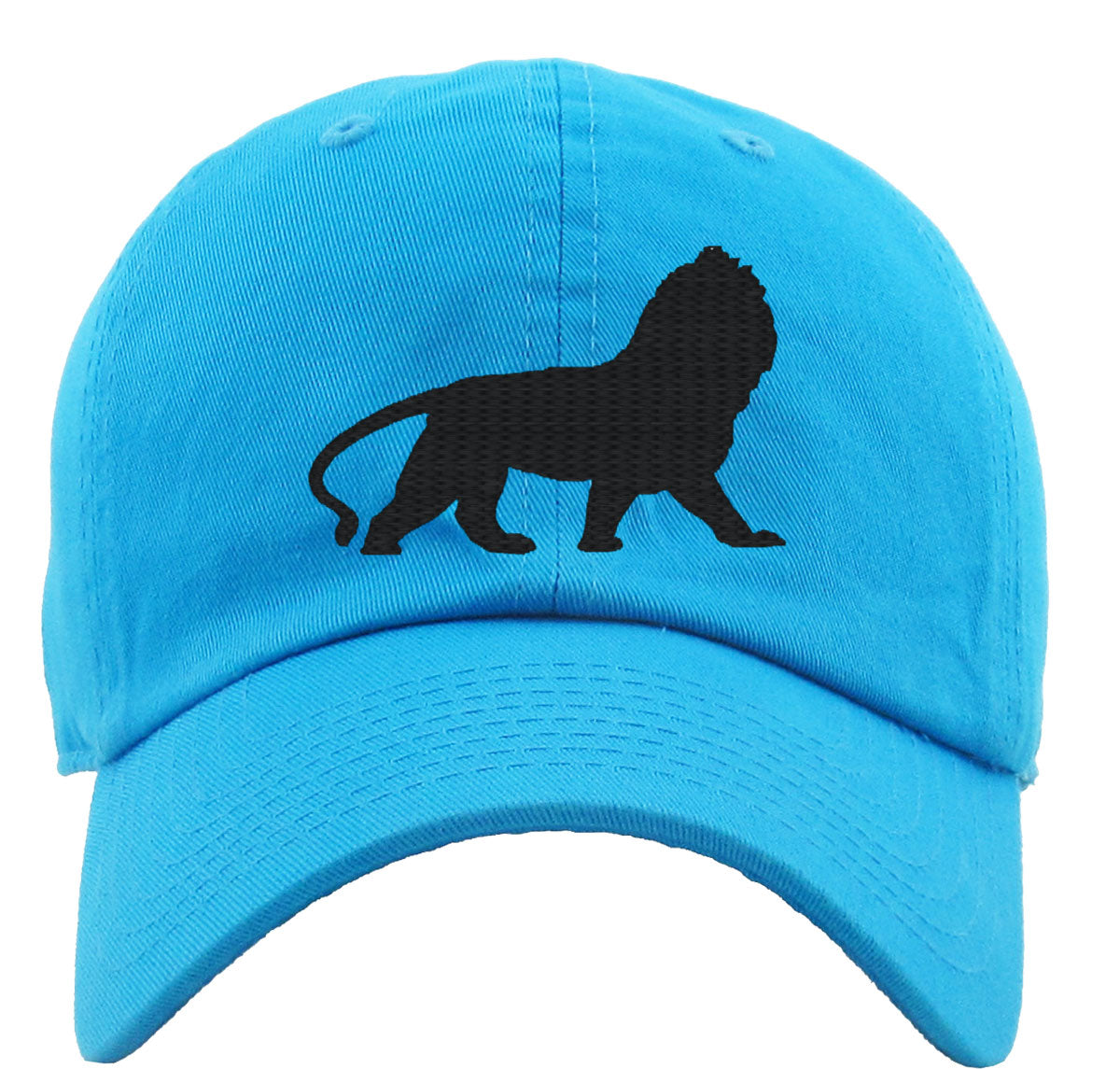 Lion Silhouette Premium Baseball Cap