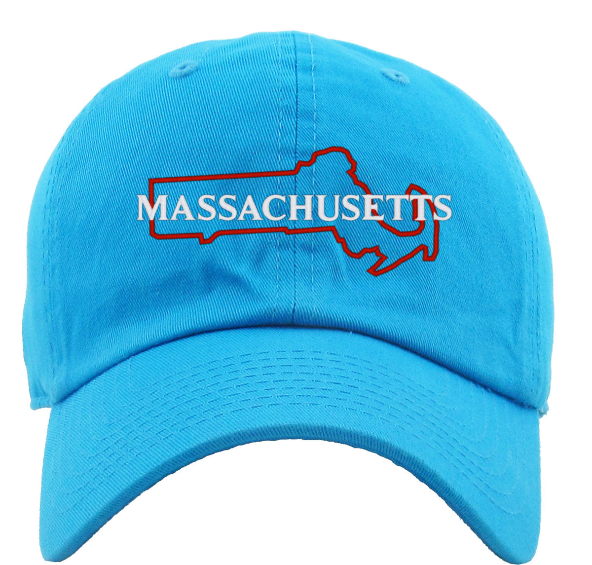 Massachusetts Premium Baseball Cap