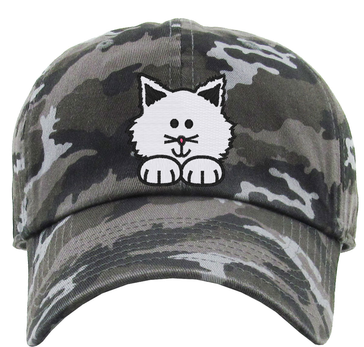 Cute Kitten Cat Premium Baseball Cap