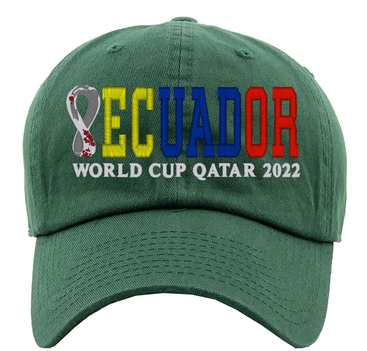 World Cup Ecuador Premium Baseball Cap