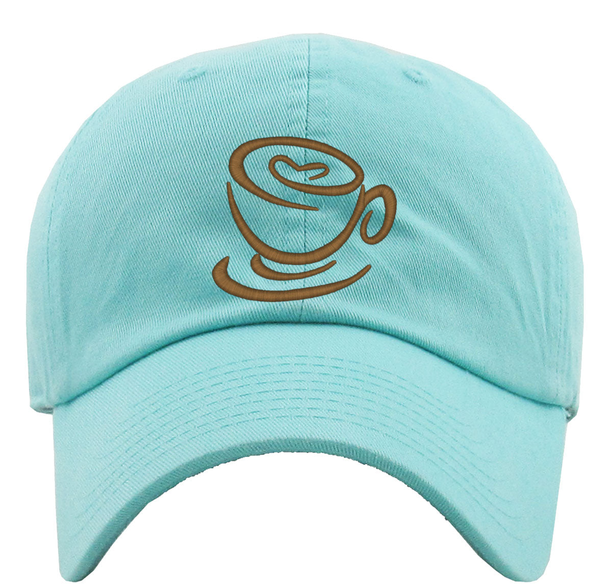 Coffee Cup Premium Baseball Cap