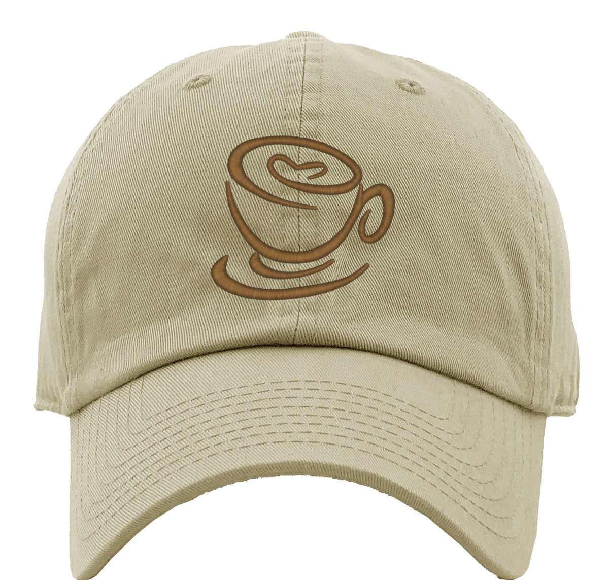 Coffee Cup Premium Baseball Cap