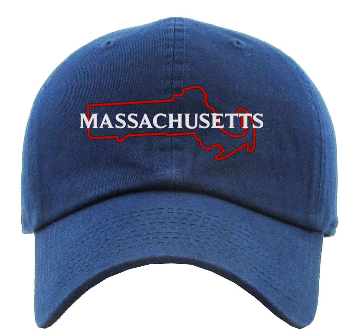 Massachusetts Premium Baseball Cap