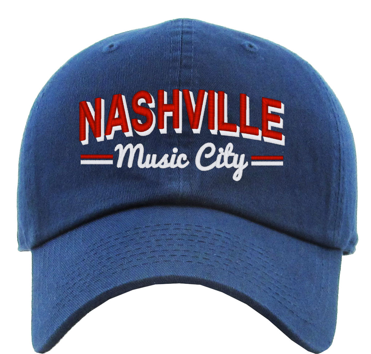 Nashville Music City Premium Baseball Cap