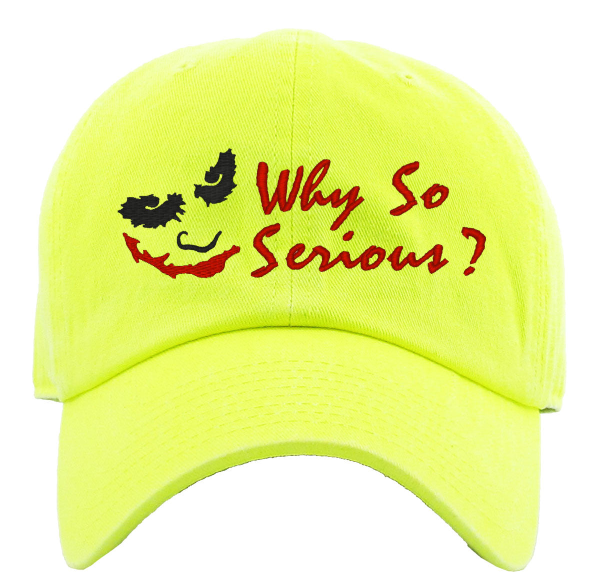 Joker Why So Serious? Premium Baseball Cap