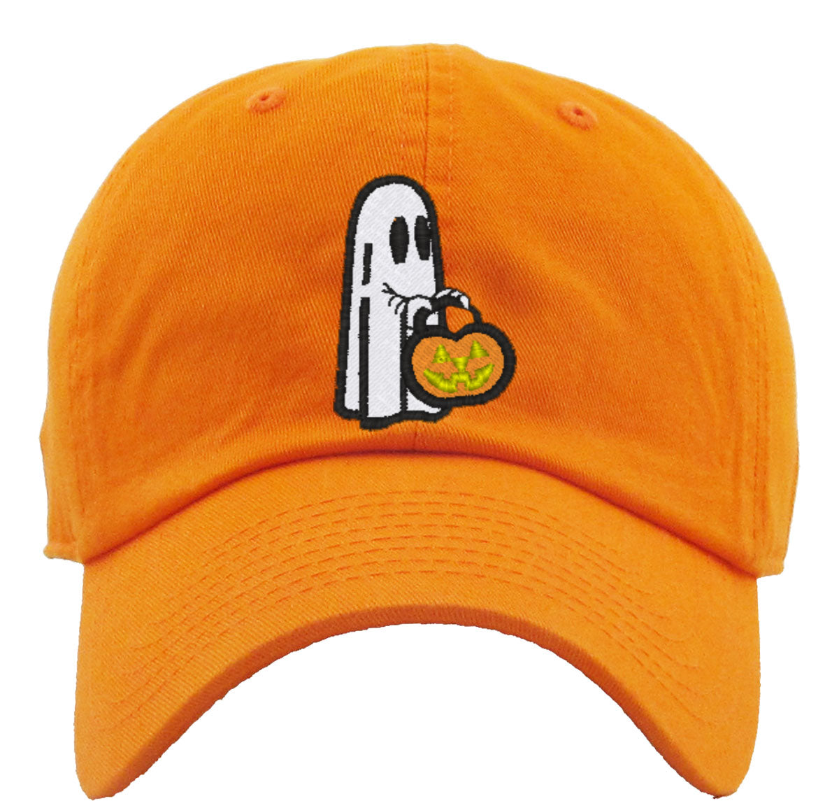 Cute Spooky Ghost Premium Baseball Cap