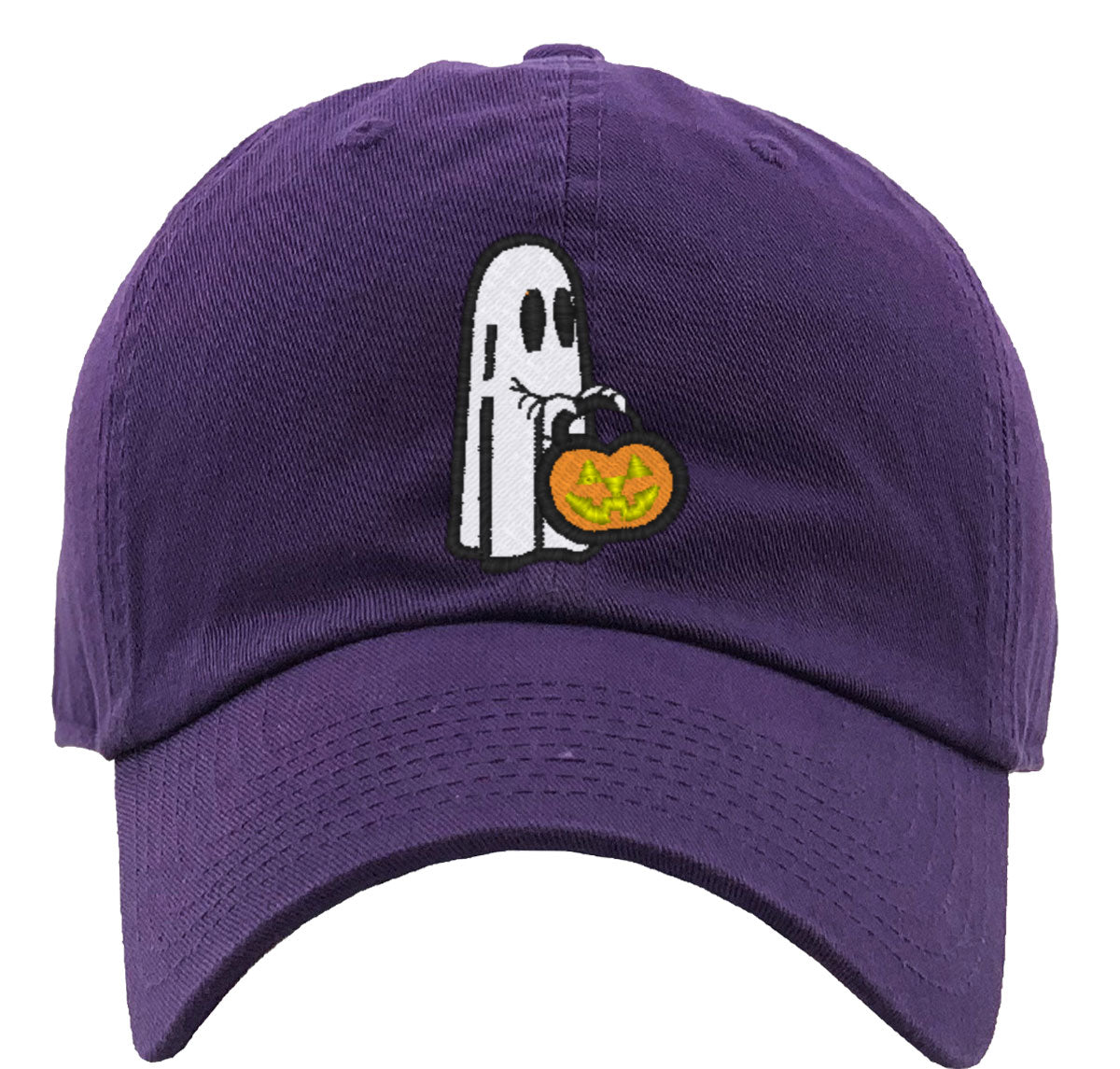 Cute Spooky Ghost Premium Baseball Cap