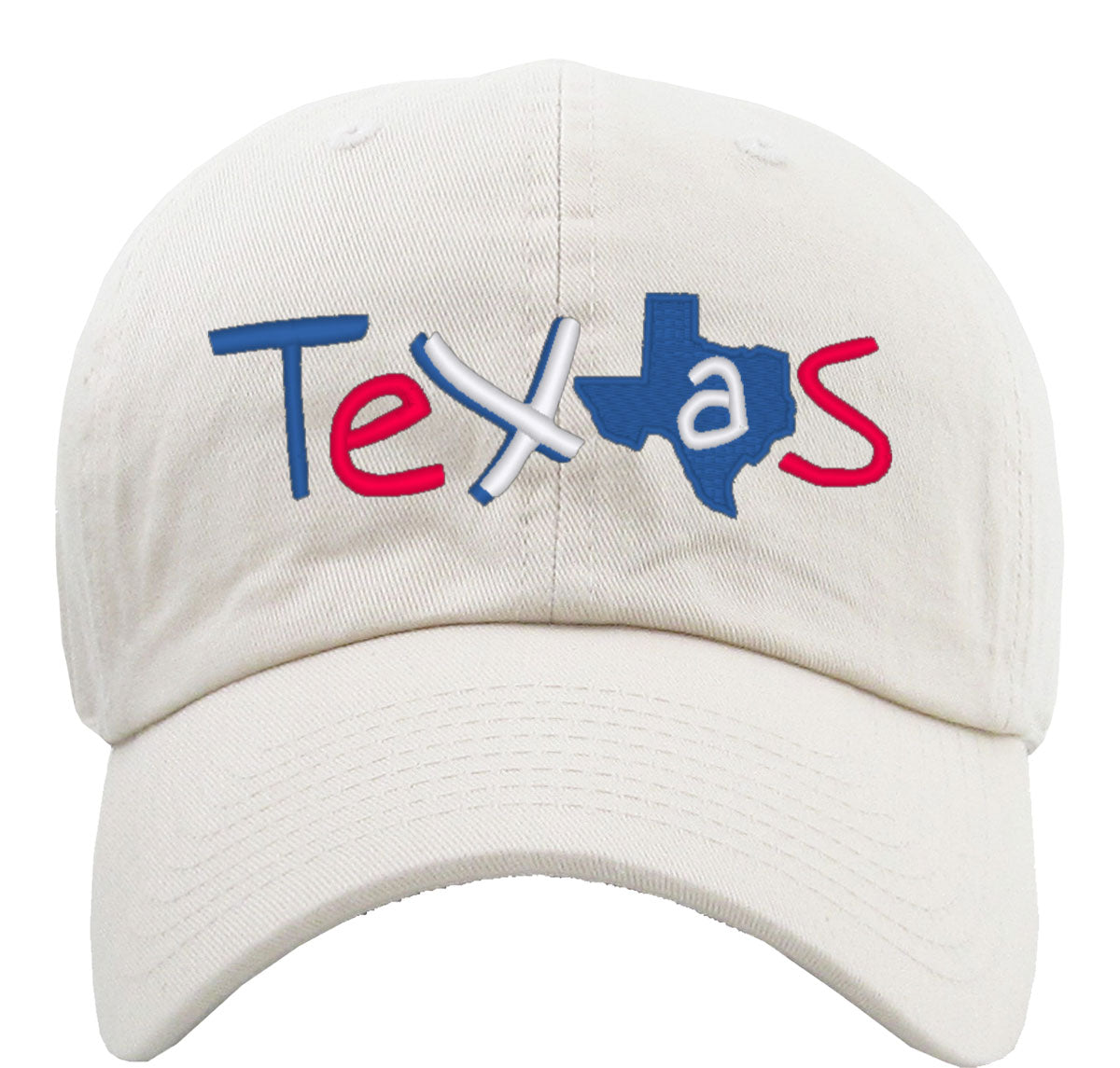 Texas State Map Premium Baseball Cap