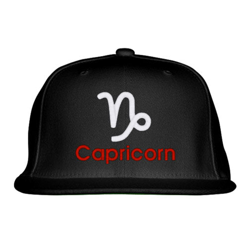 Capricorn Zodiac Sign Horoscope Astrology Snapback Hat