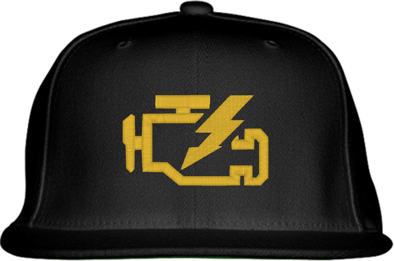 Check Engine Light Snapback Hat