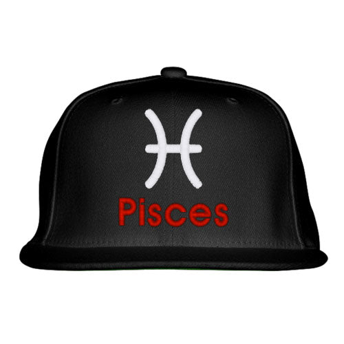 Pisces Zodiac Sign Horoscope Astrology Snapback Hat