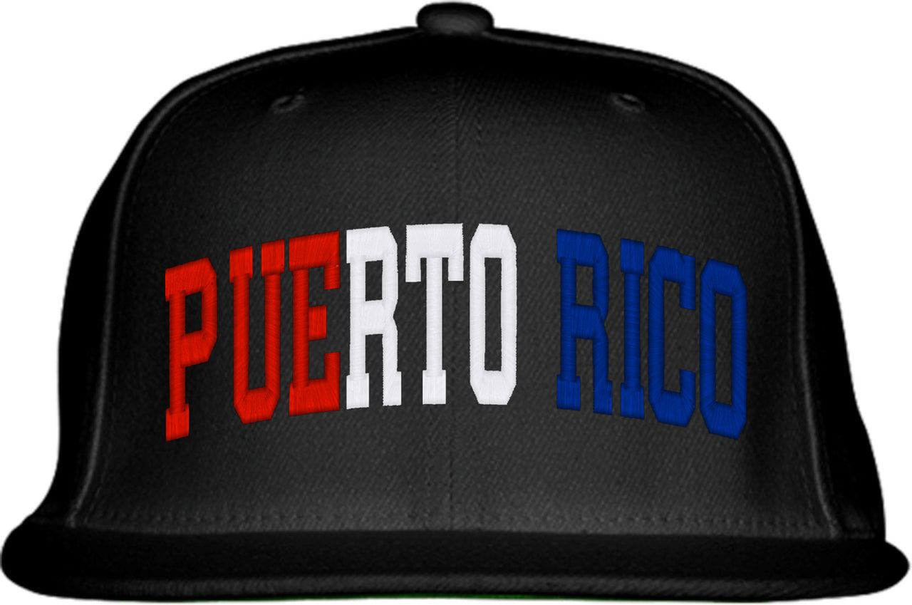 Puerto Rico Snapback Hat