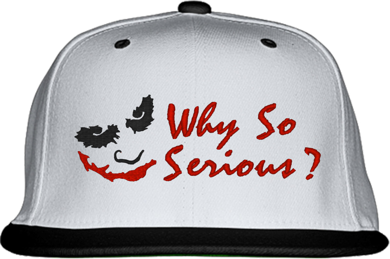 Joker Why So Serious? Snapback Hat