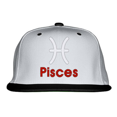 Pisces Zodiac Sign Horoscope Astrology Snapback Hat