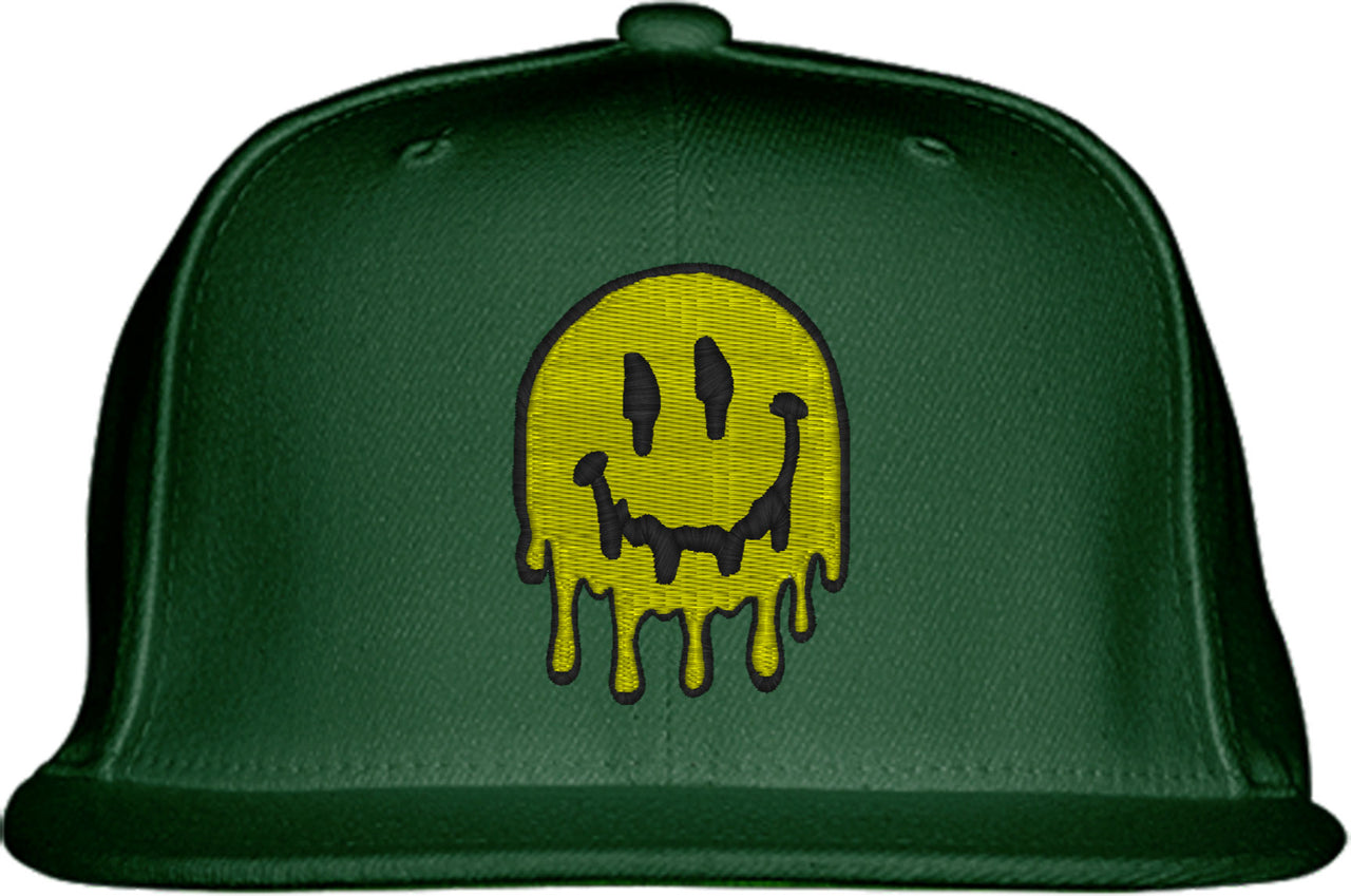 Drippy Face Snapback Hat