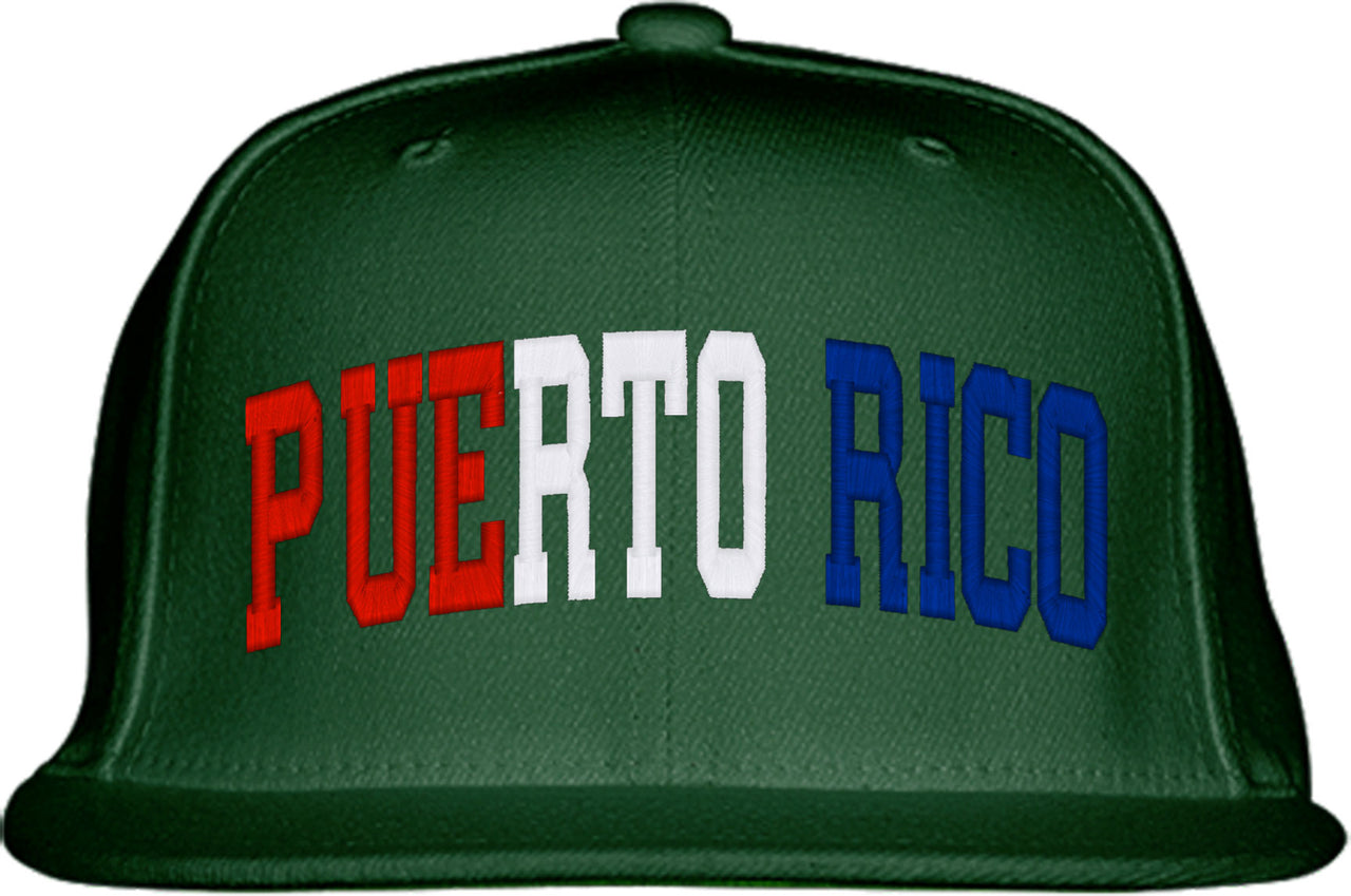 Puerto Rico Snapback Hat