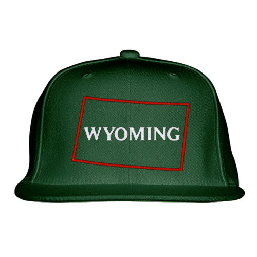 Wyoming Snapback Hat