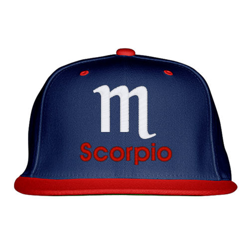 Scorpio Zodiac Sign Horoscope Astrology Snapback Hat