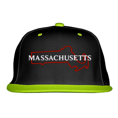 Massachusetts Snapback Hat