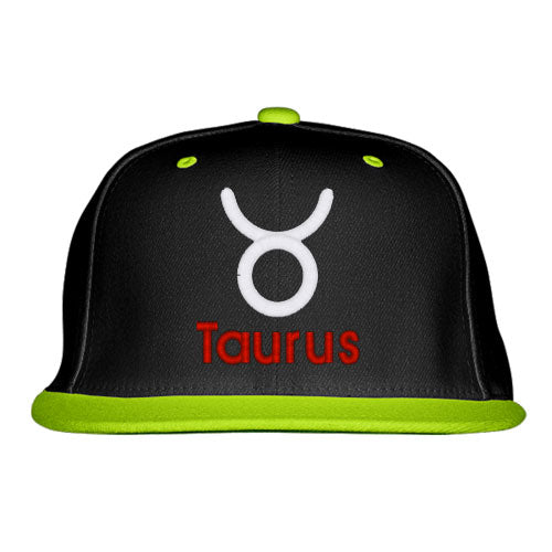 Taurus Zodiac Sign Horoscope Astrology Snapback Hat