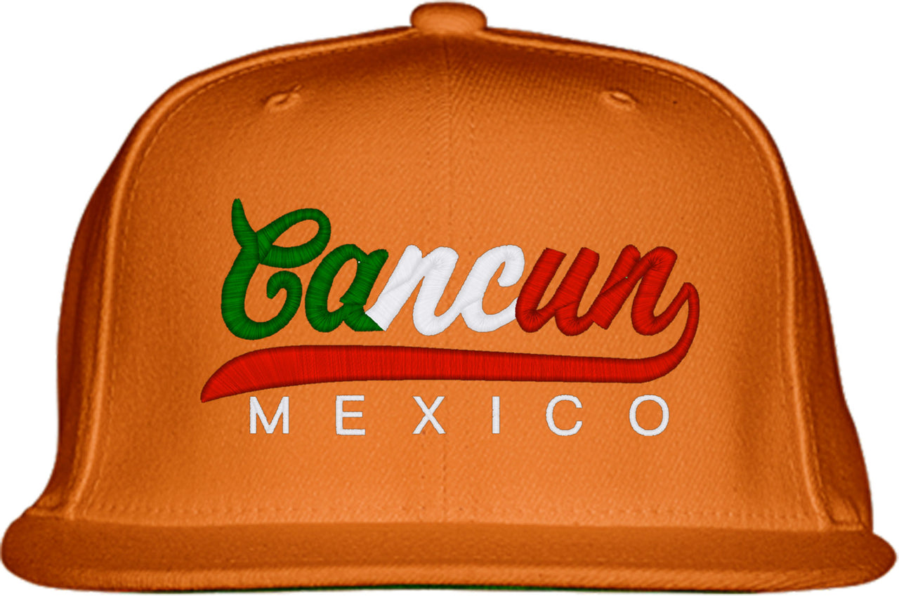 Cancun Mexico Snapback Hat