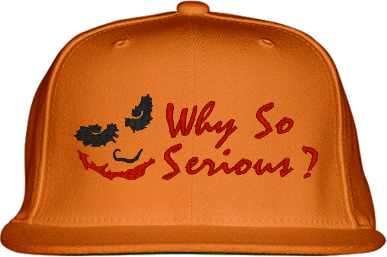 Joker Why So Serious? Snapback Hat