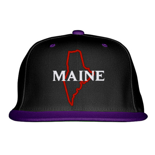 Maine Snapback Hat