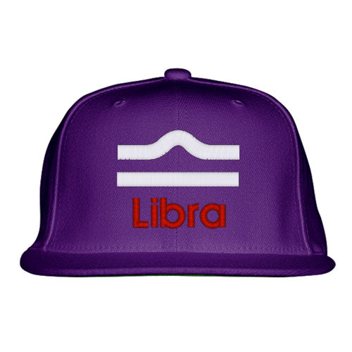 Libra Zodiac Sign Horoscope Astrology Snapback Hat