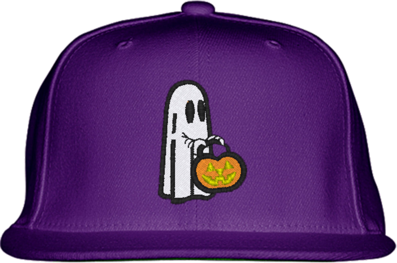 Cute Spooky Ghost Snapback Hat