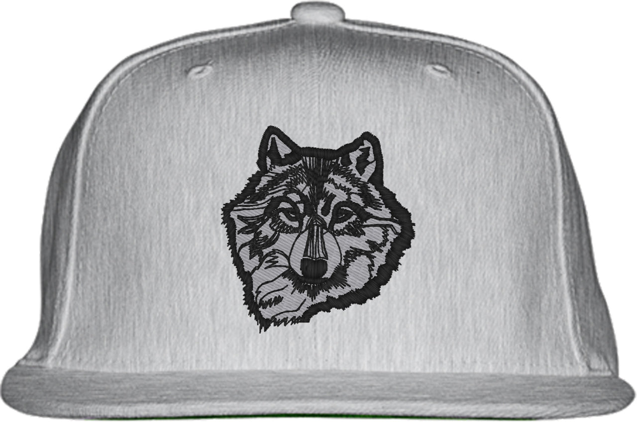 Timber Wolf Snapback Hat