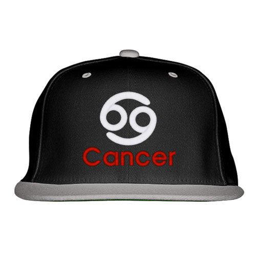 Cancer Zodiac Sign Horoscope Astrology Snapback Hat