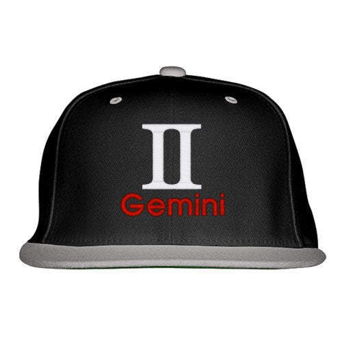 Gemini Zodiac Sign Horoscope Astrology Snapback Hat