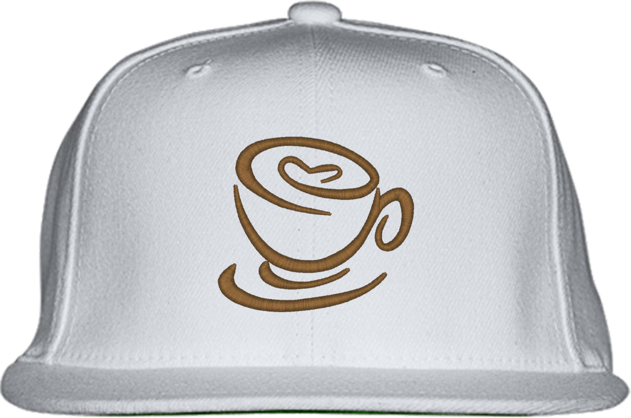 Coffee Cup Snapback Hat