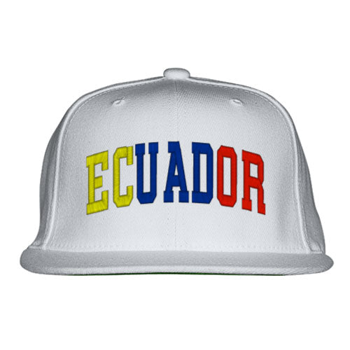 Ecuador Snapback Hat