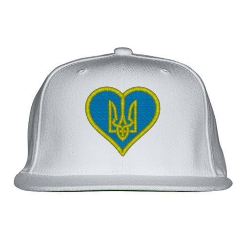 Ukrainian Heart Snapback Hat