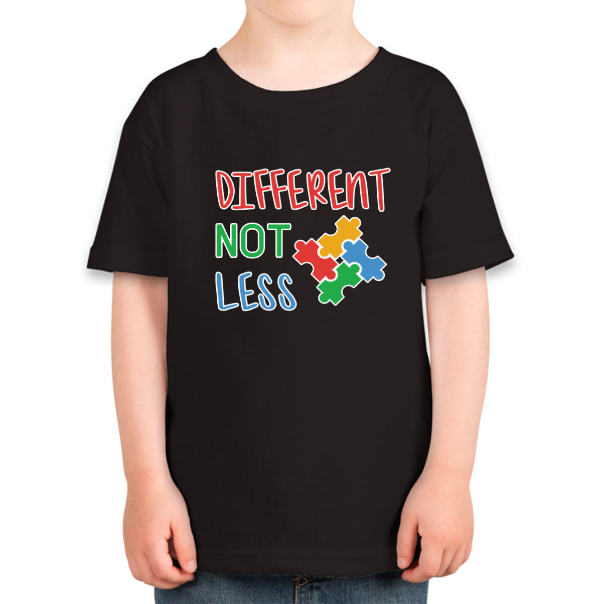 Autism Awareness Different Not Less Toddler T-shirt