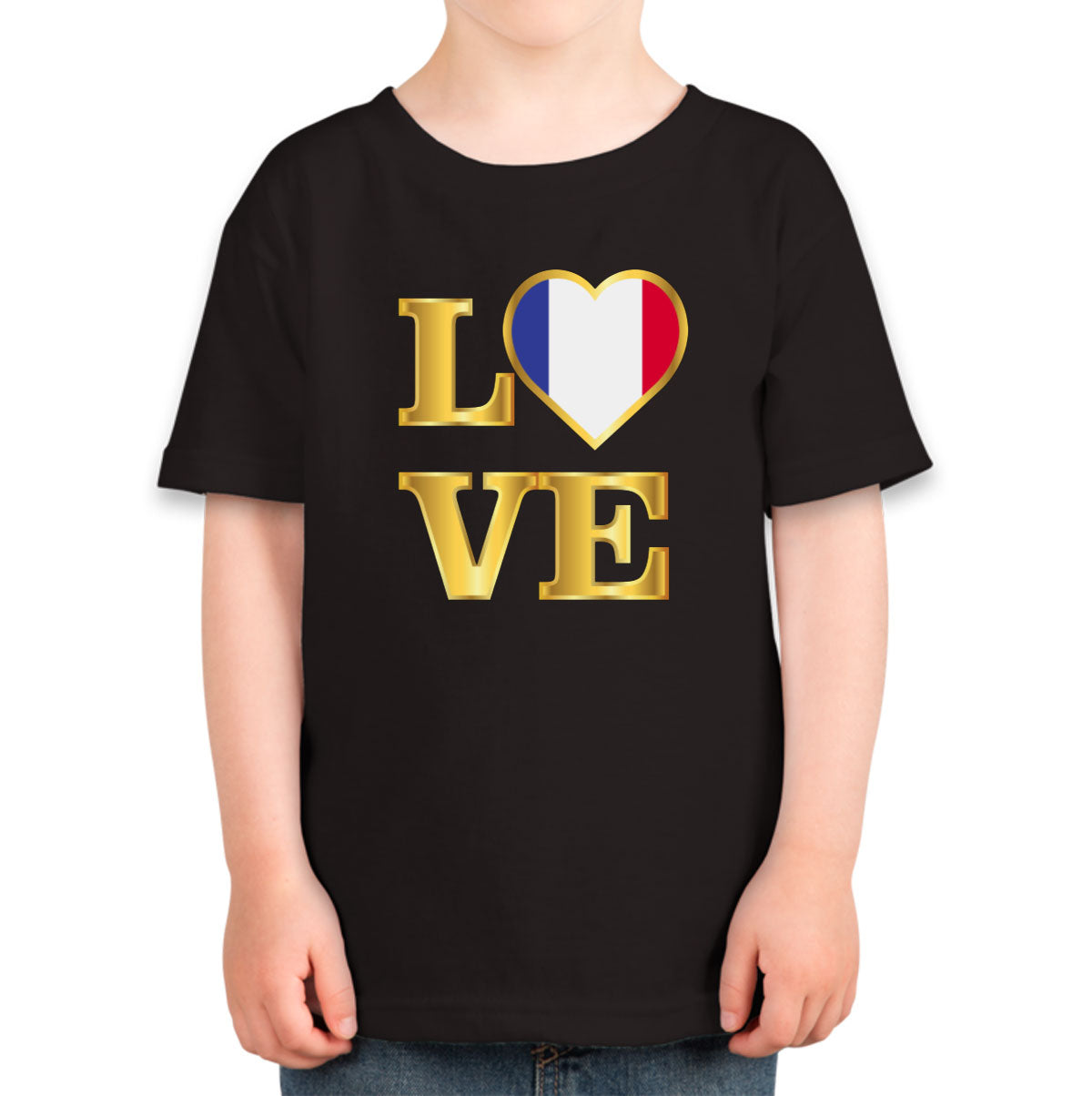 France Love Toddler T-shirt