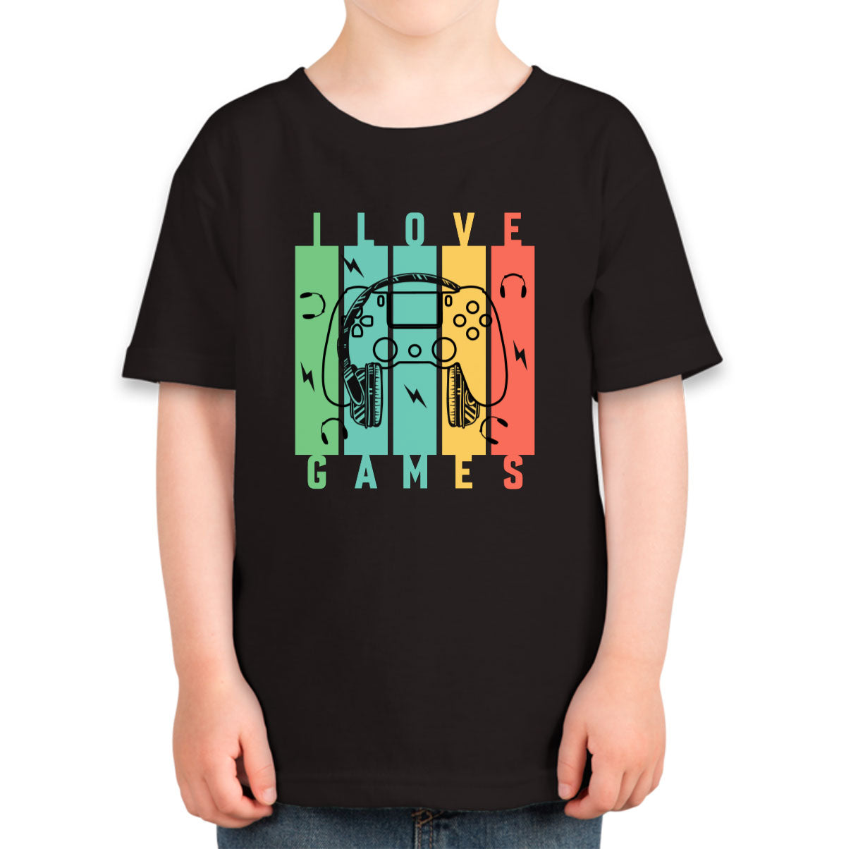 I Love Games Toddler T-shirt